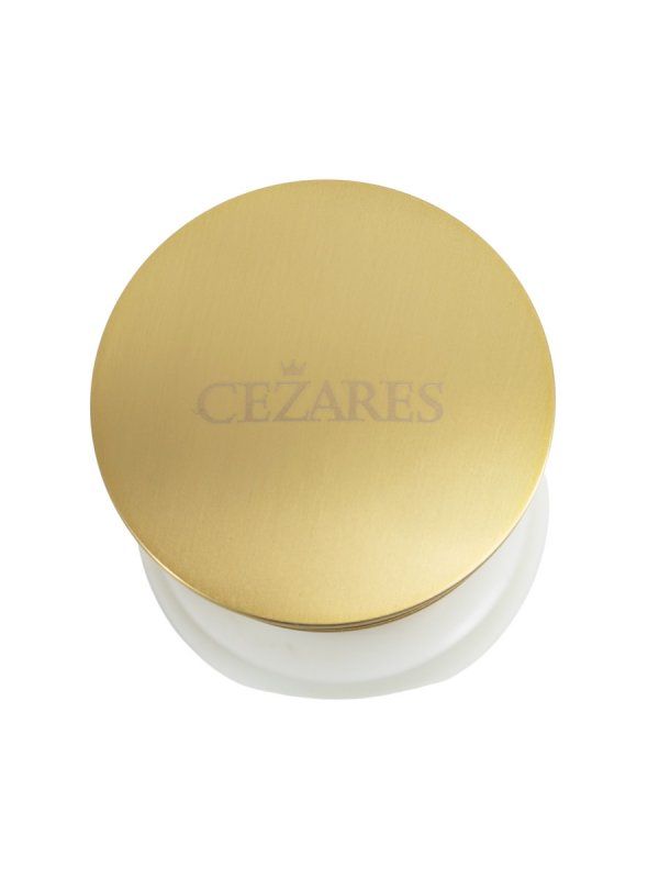 CZR-SAT-IN Донный клапан с системой "Клик-клак" с переливом, сатин, артикул CZR-SAT-IN