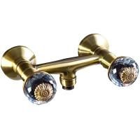 Смеситель для душа FLORA, бронза_Комплект