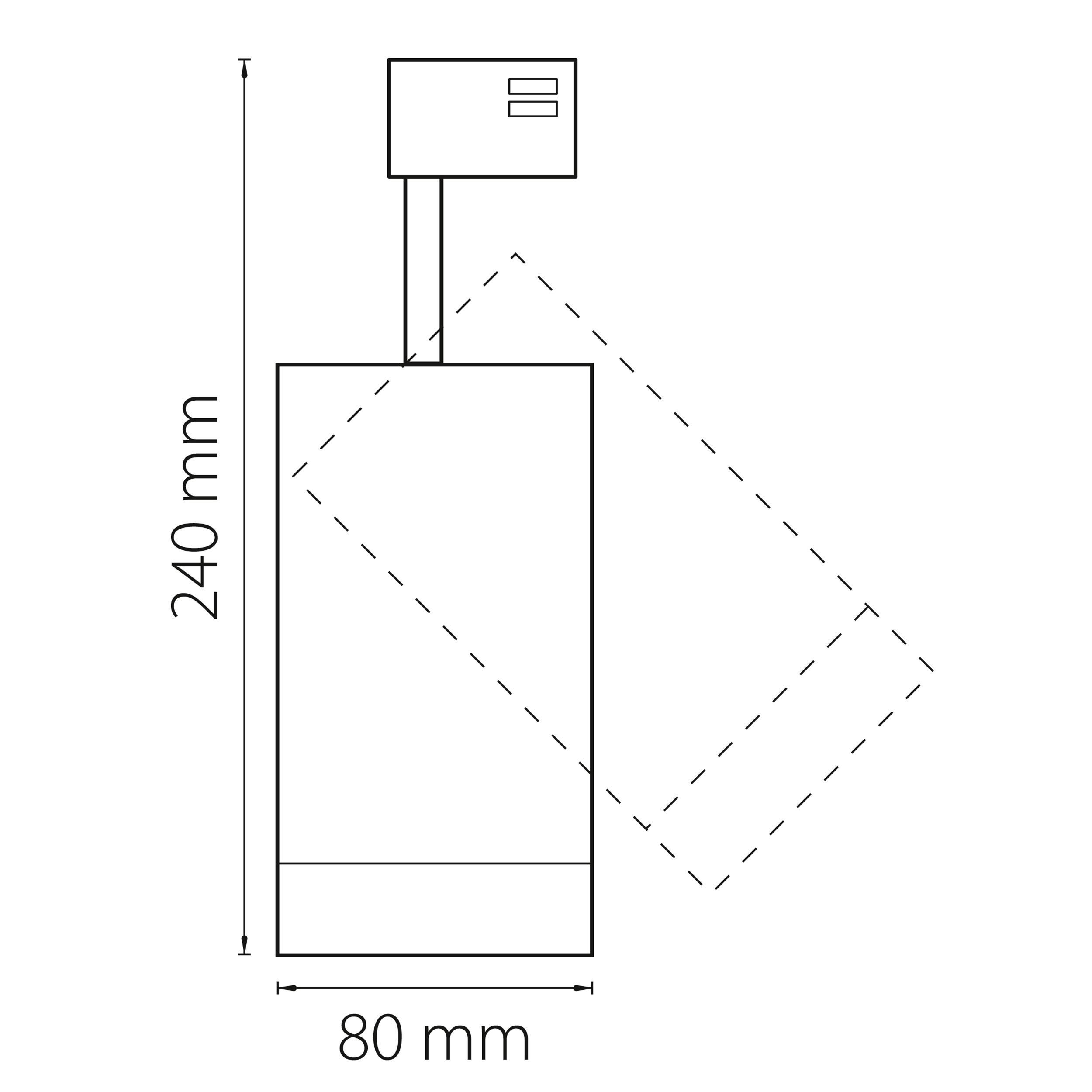 Светильник светодиодный для 3-фазного трека Canno Lightstar 303592