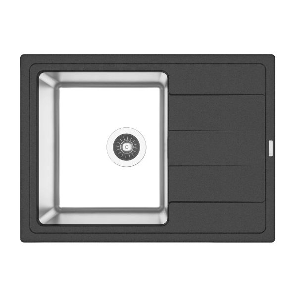 Кухонная мойка Florentina КОМБИ 21.390.B0650.302, антрацит