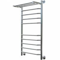 Водяной полотенцесушитель Тругор Браво 2 П НП 100x50 с полкой Хром