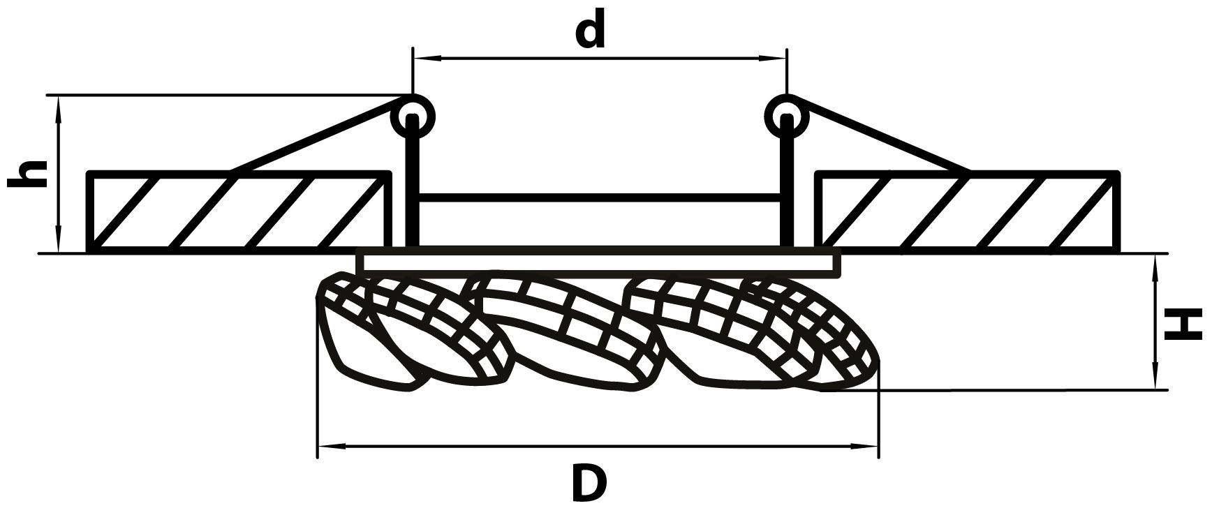 Светильник точечный встраиваемый декоративный под заменяемые галогенные или LED лампы Noce Lightstar 031904