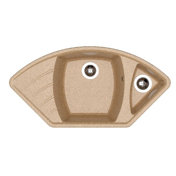 Кухонная мойка Dr. Gans ГАБИ 25.050.E1015.405, терра