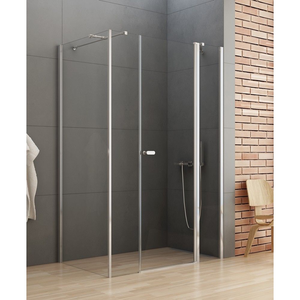 Душевое ограждение NEW TRENDY NEW SOLEO 110x90x195 K-0371 (хром)