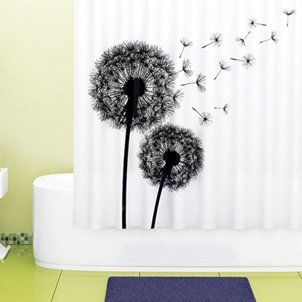 Штора для ванны WasserKRAFT Elbе SC-72101 Цветы