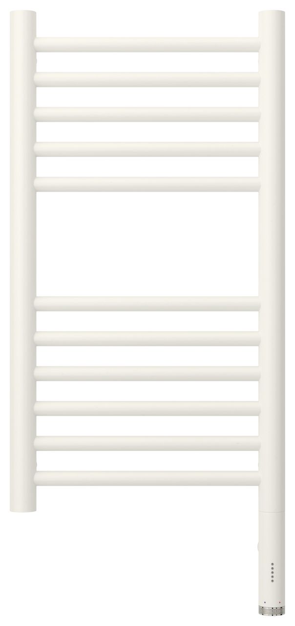 Полотенцесушитель электрический "БОГЕМА 3.0" прямая 600х300 / МЭМ правый (Матовый белый)