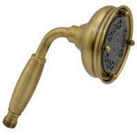 RICAMBI Ручной душ, 3-х позиционный, антикальций, латунь, бронза