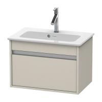 Duravit Ketho База под раковину  410x600x385, 1 выдв.ящик, цвет Серо-коричневый