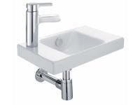 E4759G-00 раковина ODEON UP отв слева /40x25/ (бел)