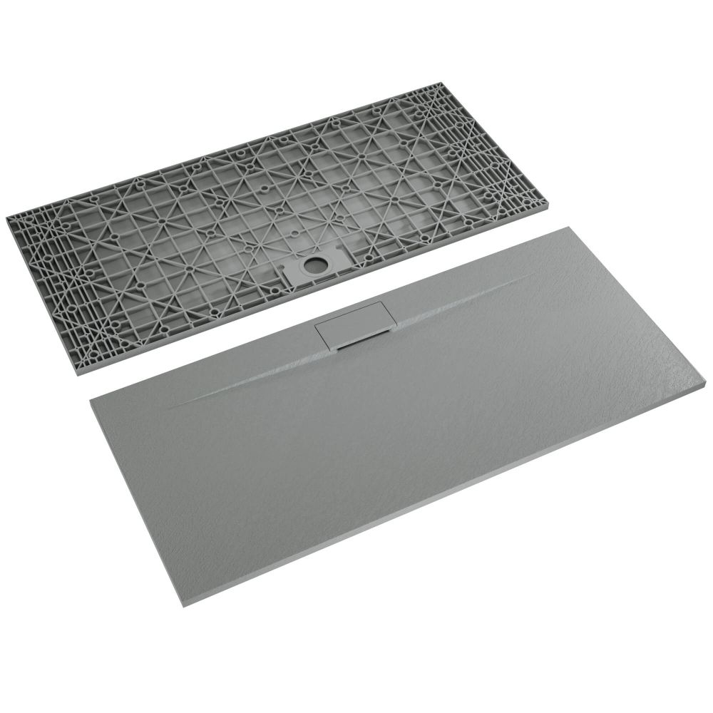 Душевой поддон прямоугольный RGW TKS-Gr Серый (800x2000)