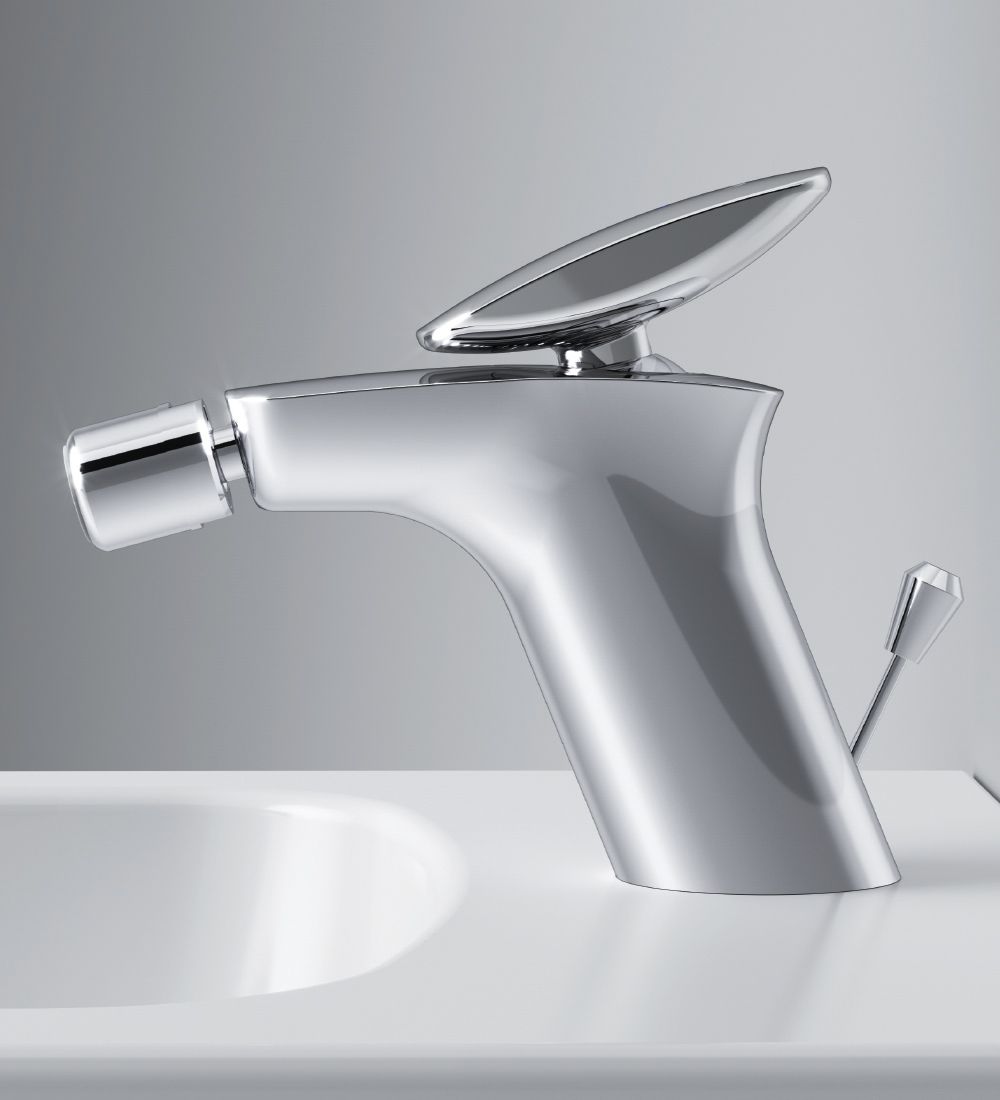 F70A83100_xxx Spirit V2.0 смеситель д/биде с д/к, хром, шт