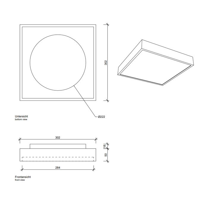 Decor Walther Cut 30 Светильник потолочный 30x30x7см, 2x R7S 78mm max. 100W, цвет: хром ЗАКАЗ ПО ЗАПРОСУ Decor Walther Cut 30 Светильник потолочный 30x30x7см, 2x R7S 78mm max. 100W, цвет: хром ЗАКАЗ ПО ЗАПРОСУ