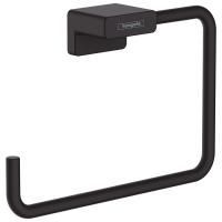 Полотенцедержатель, Hansgrohe, AddStoris, кольцо, ширина, мм-189, глубина, мм-40, высота, мм-120, тип установки-настенный, материал-металл, крепления в комплекте, цвет-черный матовый Полотенцедержатель, Hansgrohe, AddStoris, кольцо, ширина, мм-189, глубина, мм-40, высота, мм-120, тип установки-настенный, материал-металл, крепления в комплекте, цвет-черный матовый