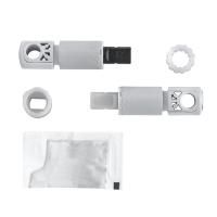 Петли для сиденья унитаза, Duravit, с микролифтом, цвет-белый