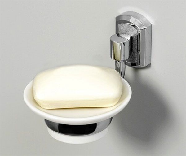 Мыльница WasserKRAFT K-28129 Хром Белая