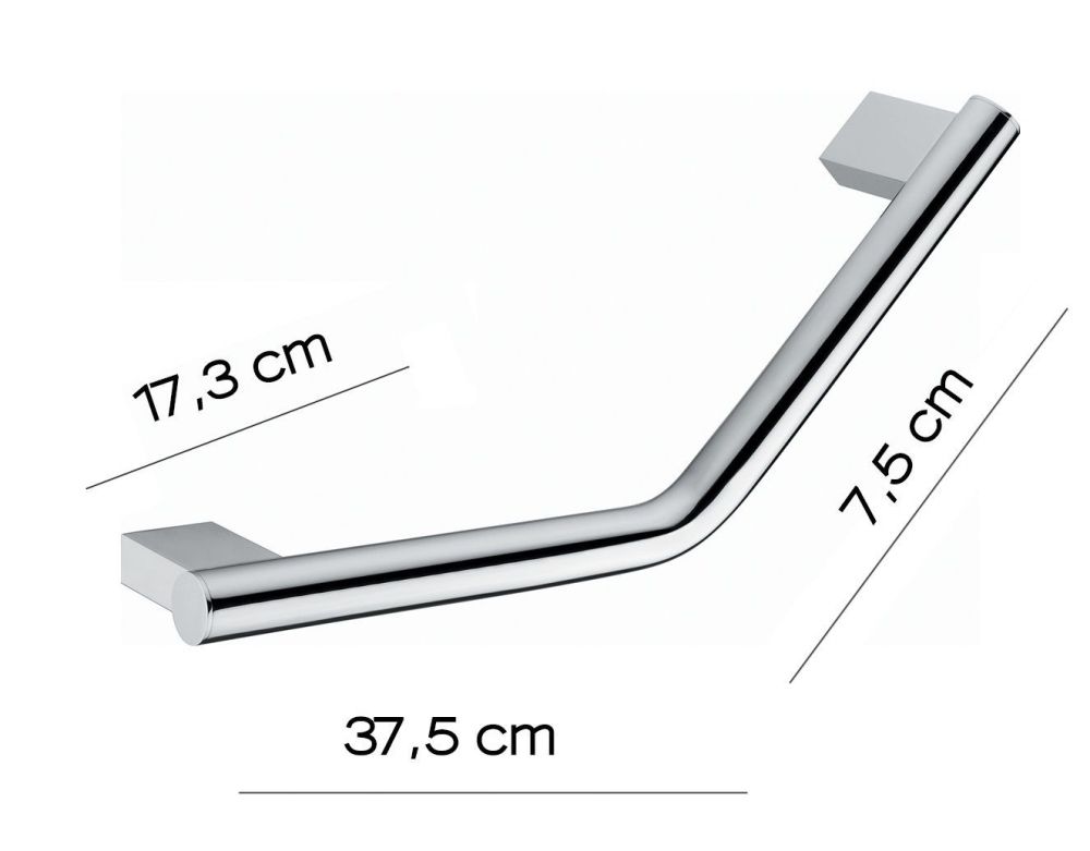 Gedy Canarie, поручень гнутый, цвет хром