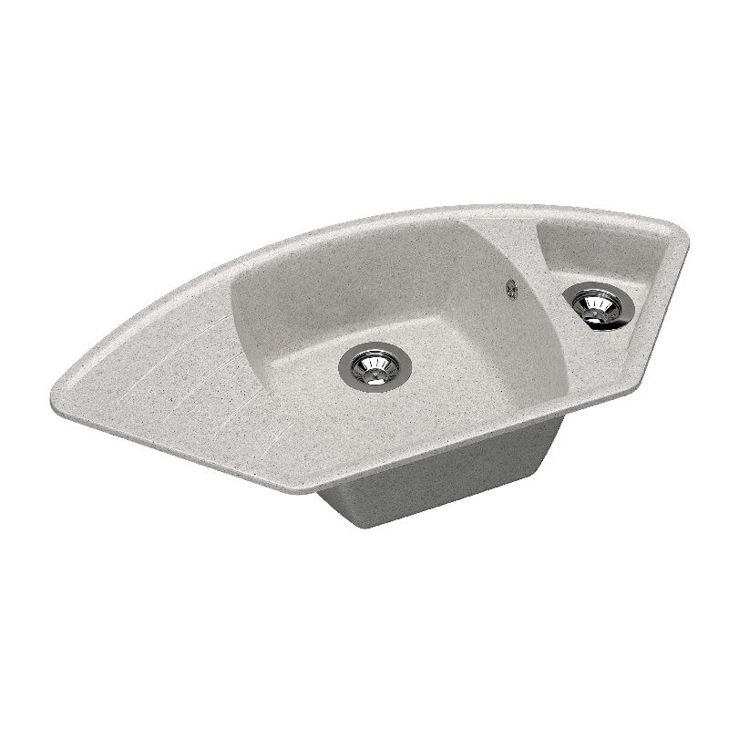 Кухонная мойка Dr. Gans ГАБИ 25.050.E1015.408, серый, артикул 25.050.E1015.408