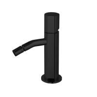 Fima Carlo Frattini So Смеситель для биде, без ручки, с донным клапаном click-clack, цвет: чёрный матовый