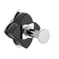 THG PETALE DE CRISTAL NOIR Крючок одинарный, цвет хром THG PETALE DE CRISTAL NOIR Крючок одинарный, цвет хром
