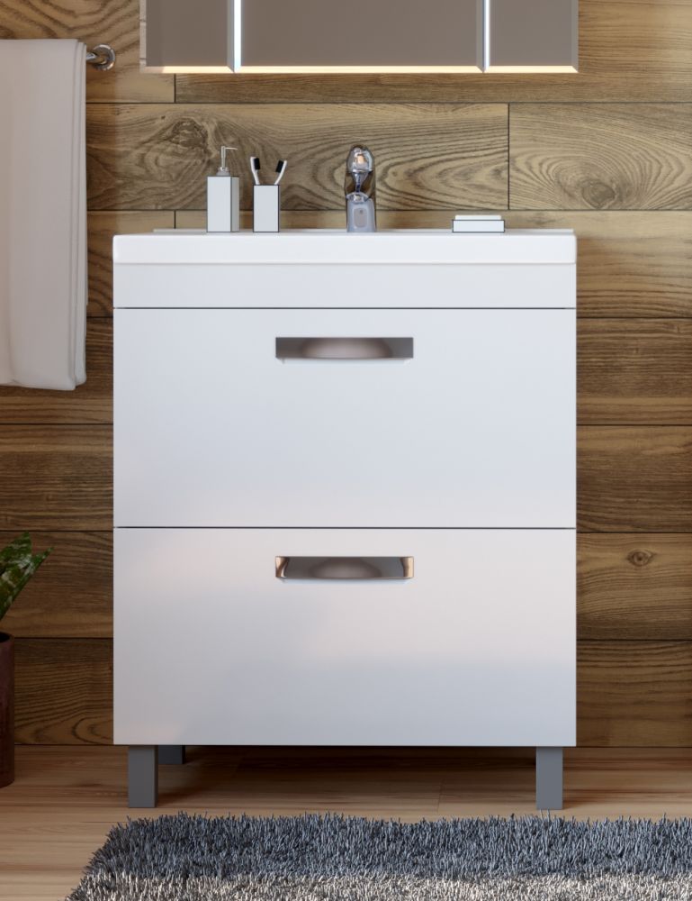 Тумба под раковину напольная VIGO Plaza tn.PLA.FOS.70.2Y, 70 см, артикул tn.PLA.FOS.70.2Y