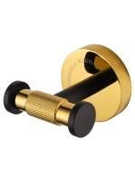 Двойной крючок для ванной WONZON & WOGHAND MAJESTIC, Черный/Золото (WW-9225)