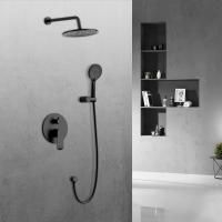 Душевой комплект Esse VSFW-1E1MB, встраиваемый, 2 режима, ограничитель давления Hi Box, черный