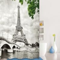 Штора для ванны Iddis Paris days 180x200 Серая Штора для ванны Iddis Paris days 180x200 Серая