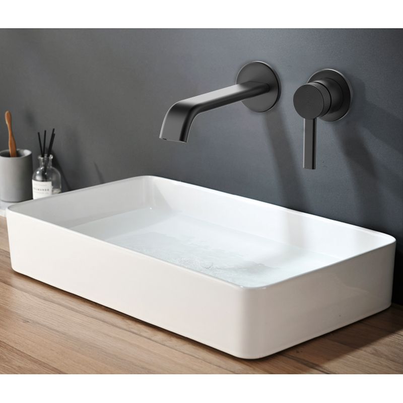 Смеситель для раковины SMARTFLOW SMF0102-R01BK, черный