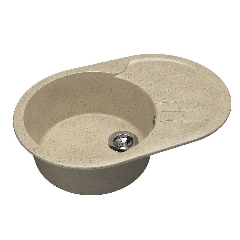 Кухонная мойка Dr. Gans БЕРТА 25.040.C0760.402, дюна, артикул 25.040.C0760.402