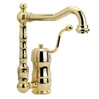 CUCINA QUEEN NOSTALGIA Смеситель для кухни моноком., золото