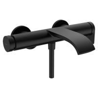 Смеситель для ванны, Hansgrohe, Vivenis, тип открывания воды-однорычажный, тип регулирования воды-керамический картридж, монтаж-настенный, отверстия для монтажа-2, вынос излива, мм-216, тип излива-неподвижный, цвет-черный матовый Смеситель для ванны, Hansgrohe, Vivenis, тип открывания воды-однорычажный, тип регулирования воды-керамический картридж, монтаж-настенный, отверстия для монтажа-2, вынос излива, мм-216, тип излива-неподвижный, цвет-черный матовый