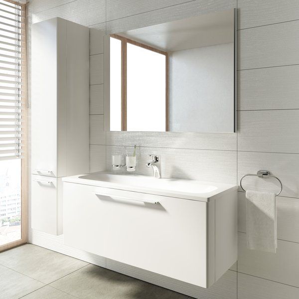 Шкаф пенал Ravak SB Ring 300 L серый