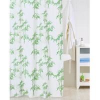 Штора для ванны Iddis Leaf 200x200 Белая Зеленая Штора для ванны Iddis Leaf 200x200 Белая Зеленая