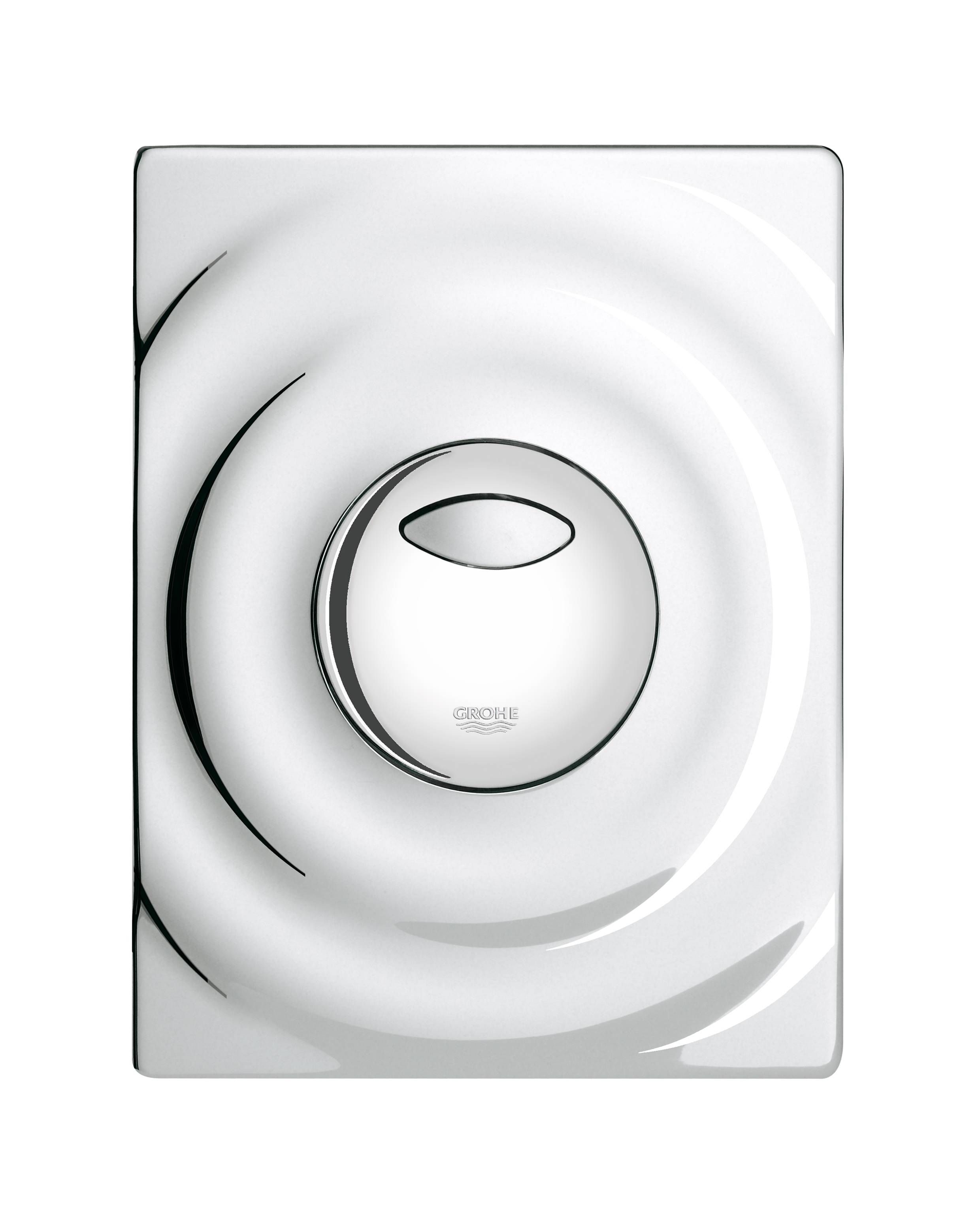 Панель смыва для унитаза GROHE Surf (3 режима смыва), хром (38861000)