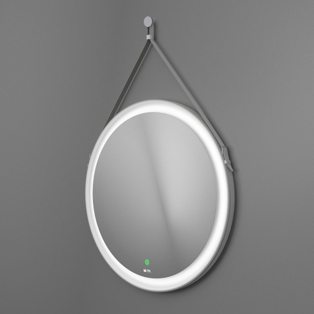 Viken White Зеркало с LED подсветкой, D650