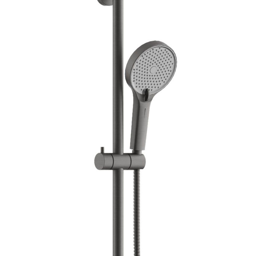 Душевая система BELZ B24813-3, оружейная сталь