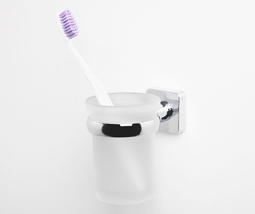 Стакан для зубных щеток WasserKRAFT Lippe K-6528 Хром Стакан для зубных щеток WasserKRAFT Lippe K-6528 Хром