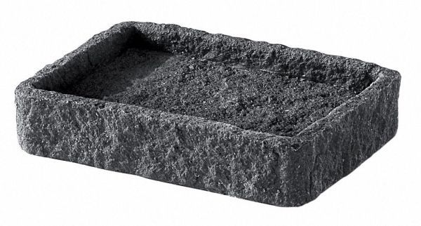 Gedy Aries, настольная мыльница, цвет антрацит