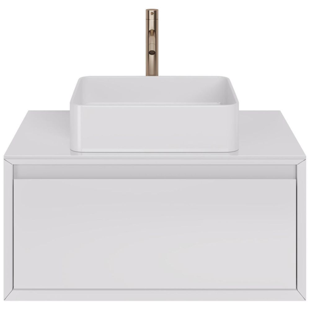Тумба под раковину подвесная Dreja Insight 80 см, белый, артикул 99.9200