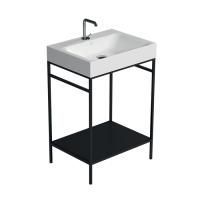 KERASAN Cento раковина 60х45 с 1 отв подвесная/накладная, белый