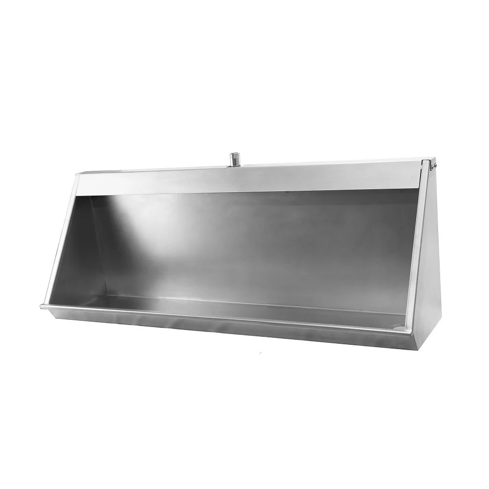 Писсуар коллективный антивандальный Тругор ПКА 1800 мм прав, сатин, артикул ПКА 1800 мм прав