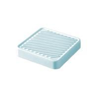 Artceram Cartesio Мыльница настольная керамическая 18х18 см, цвет голубой глянцевый