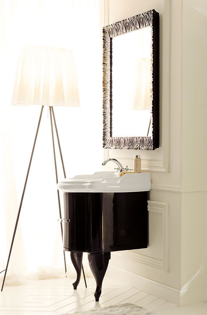 KERASAN Retro 69, раковина 69*52см с 1 отв., цвет: белый, артикул 104601*1