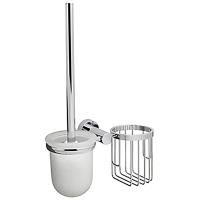 Ершик для унитаза с держателем освежителя воздуха WasserKRAFT Donau K-9435 Хром