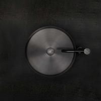 GESSI 316 Раковина Ø400 мм., для установки на столешницу, без перелива, нержавеющая сталь, цвет Black metal brushed PVD