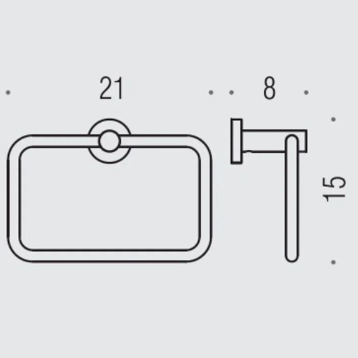 Colombo Plus Полотенцедержатель-кольцо, цвет: белый матовый Colombo Plus Полотенцедержатель-кольцо, цвет: белый матовый