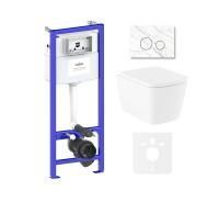 Комплект 6 в 1 Lavinia Boho Aveo Rimless 75110255, премиум с каменной клавишей