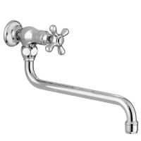 Stella Roma Настенный вентиль 3194/300, излив 300мм, цвет: хром Stella Roma Настенный вентиль 3194/300, излив 300мм, цвет: хром