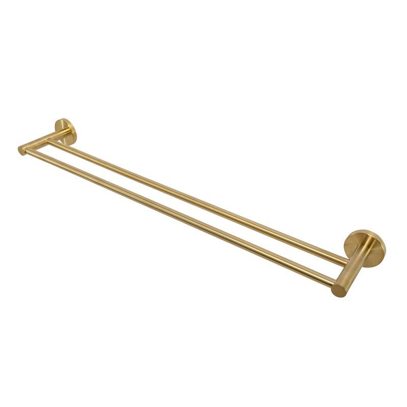 RELAX-THD-65-NOP Полотенцедержатель двойной 65,5 см, исполнение черный матовый, артикул RELAX-THD-65-NOP