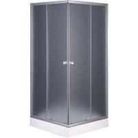 Душевой уголок Parly ZEQ811 80х193 профиль Матовый алюминиевый стекло матовое